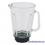 Bol Blender en Verre + Embase Noir pour Mixer Moulinex