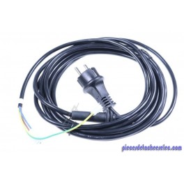 Câble D'alimentation Complet 5m pour Nettoyeur Haute Pression Nilfisk Câble D'alimentation Complet 5m pour Nettoyeur Haute Pression Nilfisk