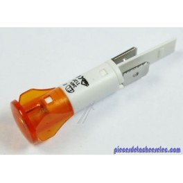 Voyant Orange 230V Tete 13,5 MM Percage 10 MM Connexion Par Cosses 6,3X0,8 MM pour Seche Serviette THERMOR Voyant Orange 230V Tete 13,5 MM Percage 10 MM Connexion Par Cosses 6,3X0,8 MM pour Seche Serviette THERMOR