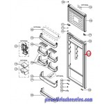 Porte RC Réfrigérateur pour Refrigerateur PROLINE