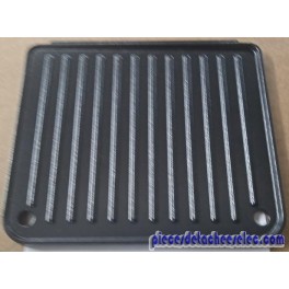 Plaque cuisson fonte émaillée réversible mate pour Barbecue CAMPINGAZ