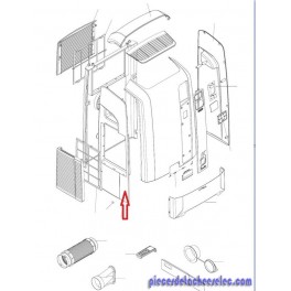 Flanc Droit pour Climatiseur DELONGHI Flanc Droit pour Climatiseur DELONGHI