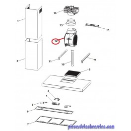 Moteur pour Hotte HOTPOINT Moteur pour Hotte HOTPOINT