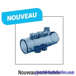 Porte Sonde Transparent pour Electrolyseur Hayward Porte Sonde Transparent pour Electrolyseur Hayward