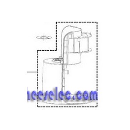 Corps Plastique pour Extracteur RIVIERA BAR Corps Plastique pour Extracteur RIVIERA BAR