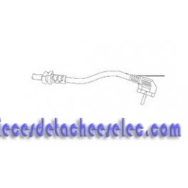 Cordon Alimentation pour Extracteur RIVIERA BAR Cordon Alimentation pour Extracteur RIVIERA BAR