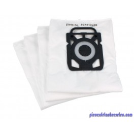 Lot 4 Sacs Hygiène pour Aspirateur Nilfisk
