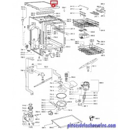 Couvercle pour Lave Vaisselle WHIRLPOOL Couvercle pour Lave Vaisselle WHIRLPOOL