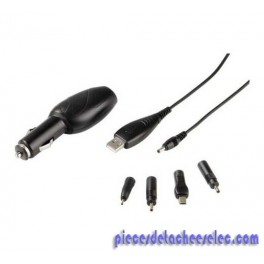 Kit de Chargement GPS USB. CAC USB 1A + 4 Connecteurs pour GPS TOMTOM