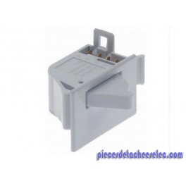 Micro Rupteur avec Bouton Poussoir Cosse Mâle 2.8mm pour Réfrigérateur Métro