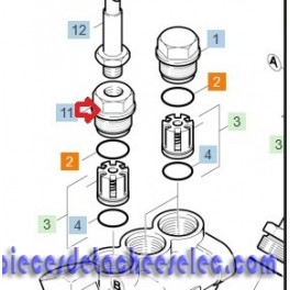 Vis de Soupape pour Nettoyeur Haute Pression Kärcher Vis de Soupape pour Nettoyeur Haute Pression Kärcher