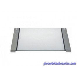 Assemblage Vitre Intérieure 586 x 447 x 5 avec Supports pour Four Metro