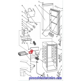 Porte RC Freezer pour Réfrigérateur CALIFORNIA Porte RC Freezer pour Réfrigérateur CALIFORNIA