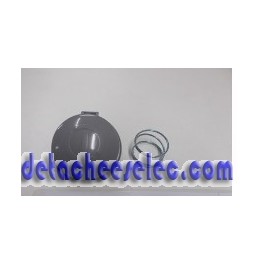 Bouton/gris+Ressort pour Robot Hachoir Fresh Express Moulinex