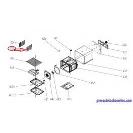 Ensemble Support Rail Droit pour Four COOKE LEWIS Ensemble Support Rail Droit pour Four COOKE LEWIS