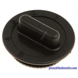 Bouton Noir de R&eacute;glage Thermostat pour Appareil &agrave; Fondue Tefal