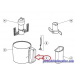 Habillage de Poignée de cuve pour Robot Le Mini / Le Mini Plus Magimix