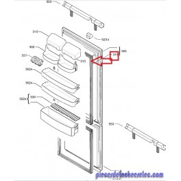 Joint Magnétique Réfrigérateur Pour Réfrigérateur DE DIETRICH