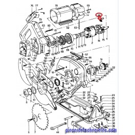 Charbon Autorupteur pour Scie Circulaire BLACK DECKER