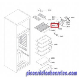 Bouton Thermostat pour Réfrigérateur WHIRLPOOL