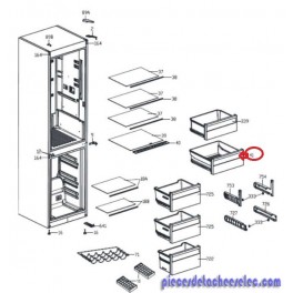 Bac à Légumes pour Réfrigérateur SAMSUNG