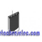 Panneau Catalyptique avec Supports Plies pour Chauffage Campingaz