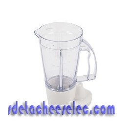 Bol/blender/blanc Pour robot Masterchef 5000 Moulinex 