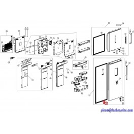 Joint de Porte Réfrigérateur pour Réfrigérateur HISENSE