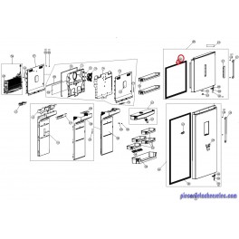 Joint de Porte Congélateur pour Réfrigérateur HISENSE
