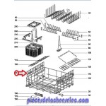 Panier Supérieur pour Lave Vaisselle MIELE
