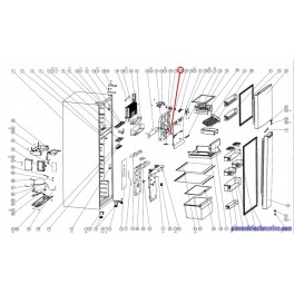 Motoventilateur pour R&eacute;frig&eacute;rateur HISENSE
