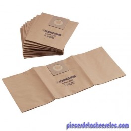 5 filtres papier 2 couches pour Aspirateur Kärcher 5 filtres papier 2 couches pour Aspirateur Kärcher