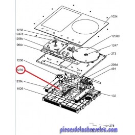 Module de Puissance pour Plaque Induction ROSIERES