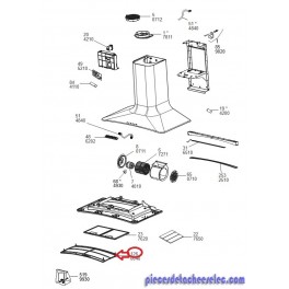 Panneau P&eacute;rim&eacute;trique Doux Peint Peltrox Lisse pour Hotte ELICA