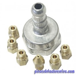 Jeu Injecteurs Gaz Butane pour Plaque de Cuisson DE DIETRICH