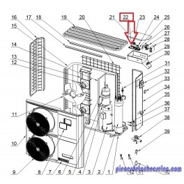 Transformateur pour Pompes &agrave; Chaleur Hayward