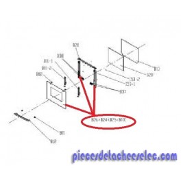 Vitre Ext&eacute;rieure de Porte pour Four COOKE LEWIS