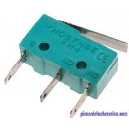 Microinterrupteur avec Levier 6A, 125/250 V pour Machine &agrave; Gla&ccedil;ons KB15 H.Koenig