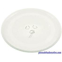 Plateau Tournant en Verre 24,5cm pour Micro-Onde Bosch