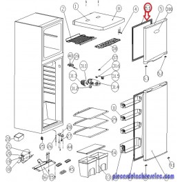 Joint Cong&eacute;lateur pour R&eacute;frig&eacute;rateur Valberg