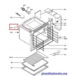 R&eacute;sistance 800ohm pour Four Arthur Martin Electrolux 