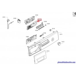 Module de Puissance Programm&eacute; pour Lave Linge BOSCH