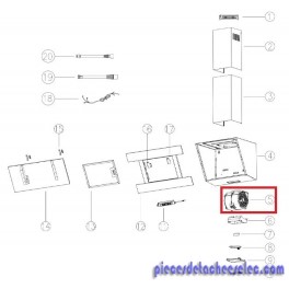 Moteur pour Hotte COOKE LEWIS