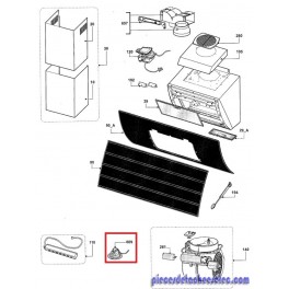 Lamp H + Support Pnet pour Hotte SOGELUX