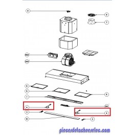 Spot LED S1001 4000K 12V 1.1W pour Hotte FABER