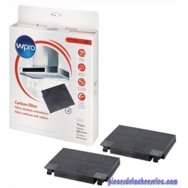 Filtre de Hotte &agrave; Charbon x2 pour Hotte Roblin