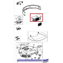 Bac pour Aspirateur Robot ROWENTA