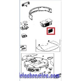 Kit filtre pour Aspirateur Robot ROWENTA