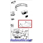 Capot/superieur/blanc.rowenta pour Aspirateur Robot ROWENTA