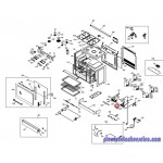 Robinet Gaz Feux Centrale pour Cuisiniére GLEM